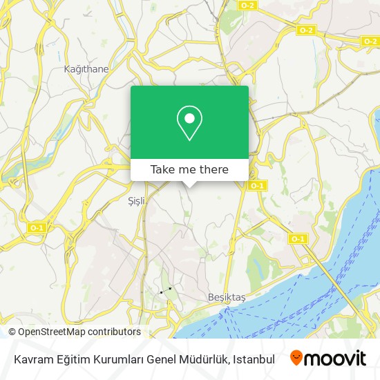 Kavram Eğitim Kurumları Genel Müdürlük map