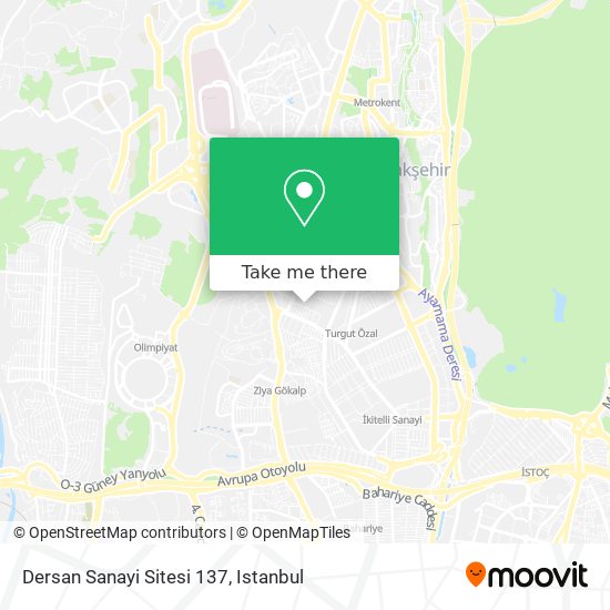 Dersan Sanayi Sitesi 137 map