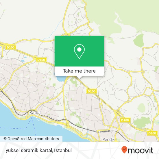 yuksel seramik kartal map