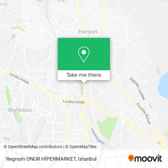 Regnum ONUR HİPERMARKET map