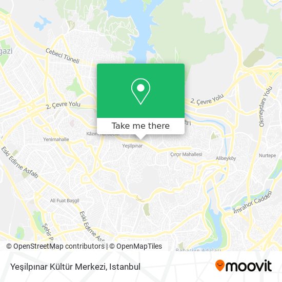 Yeşilpınar Kültür Merkezi map