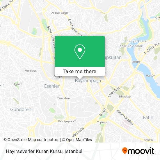 Hayırseverler Kuran Kursu map