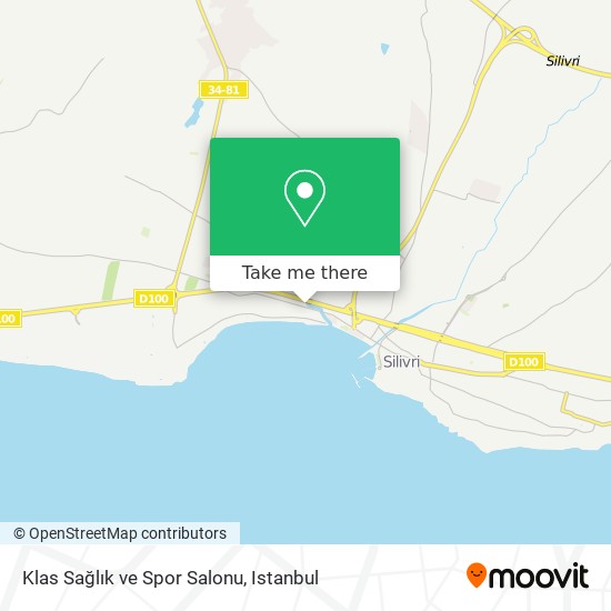 Klas Sağlık ve Spor Salonu map