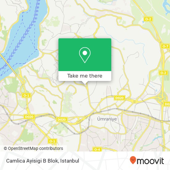 Camlica Ayisigi B Blok map