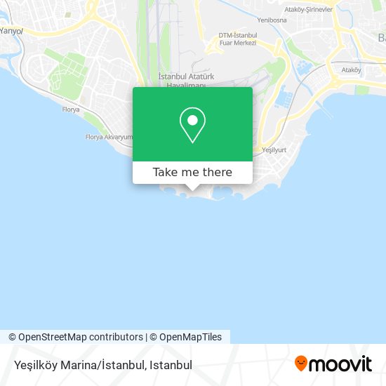 Yeşilköy Marina/İstanbul map