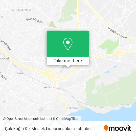 Çolakoğlu Kız Meslek Lisesi anaokulu map