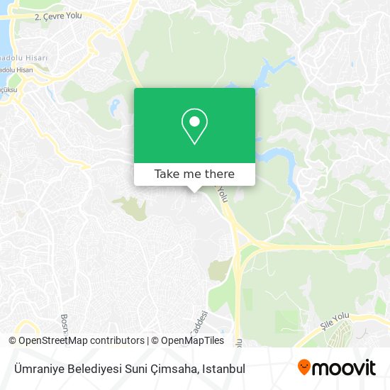 Ümraniye Belediyesi Suni Çimsaha map