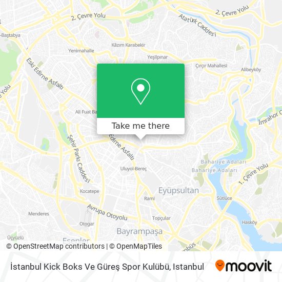 İstanbul Kick Boks Ve Güreş Spor Kulübü map