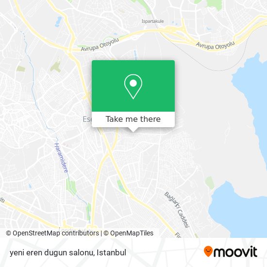 yeni eren dugun salonu map