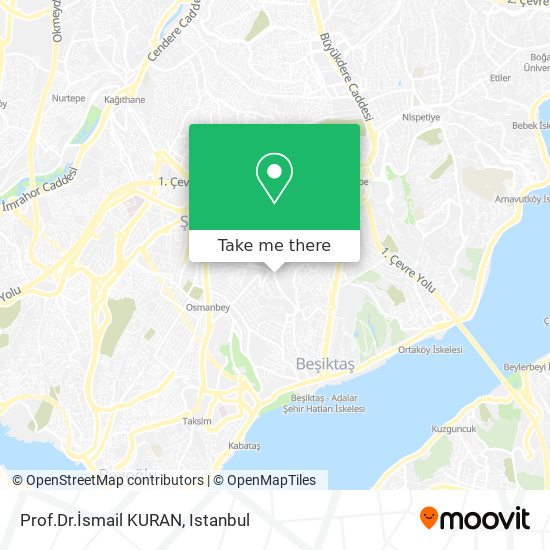Prof.Dr.İsmail KURAN map