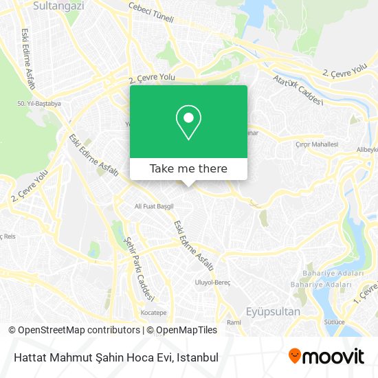 Hattat Mahmut Şahin Hoca Evi map