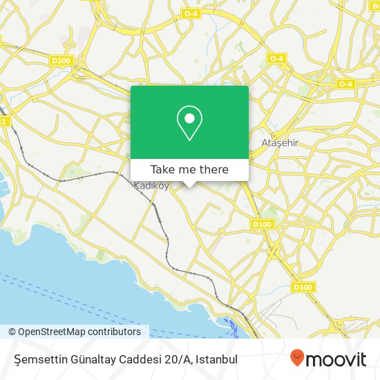 Şemsettin Günaltay Caddesi 20 / A map