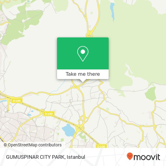 GUMUSPINAR CITY PARK map