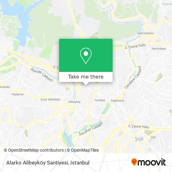 Alarko Alibeyköy Santiyesi map