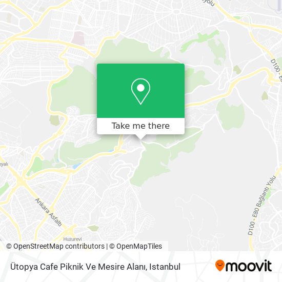 Ütopya Cafe Piknik Ve Mesire Alanı map