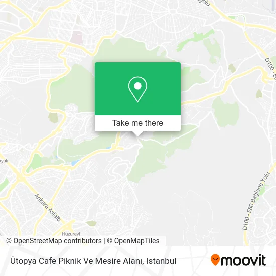 Ütopya Cafe Piknik Ve Mesire Alanı map