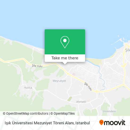 Işık Üniversitesi Mezuniyet Töreni Alanı map