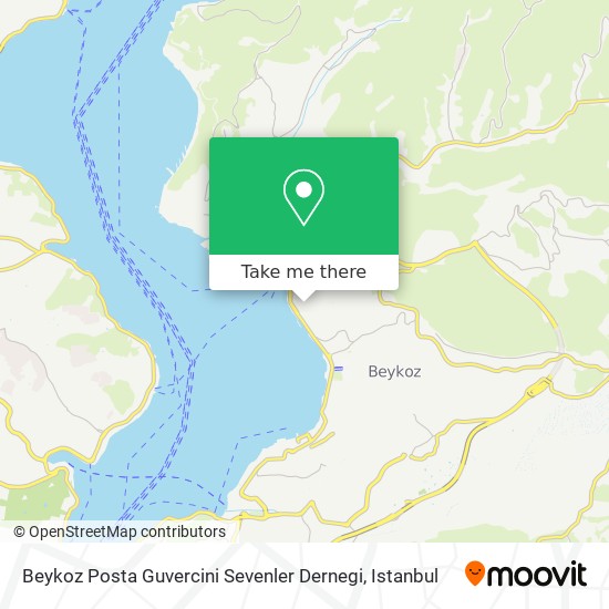 Beykoz Posta Guvercini Sevenler Dernegi map