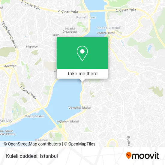 Kuleli caddesi map