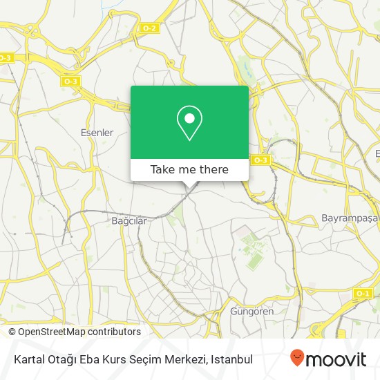 Kartal Otağı Eba Kurs Seçim Merkezi map