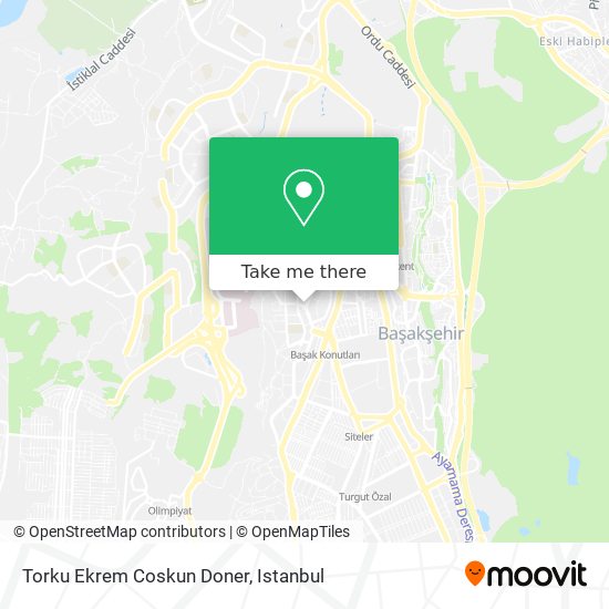 Torku Ekrem Coskun Doner map