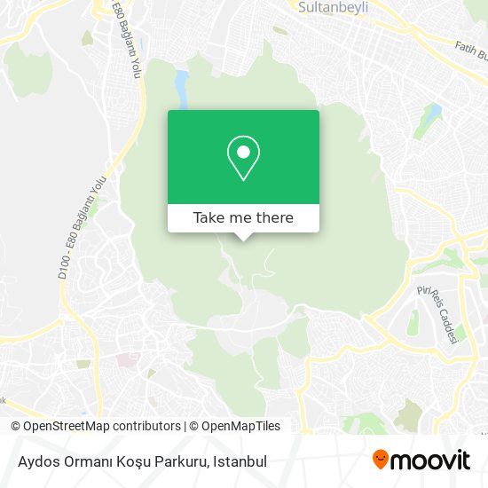 Aydos Ormanı Koşu Parkuru map
