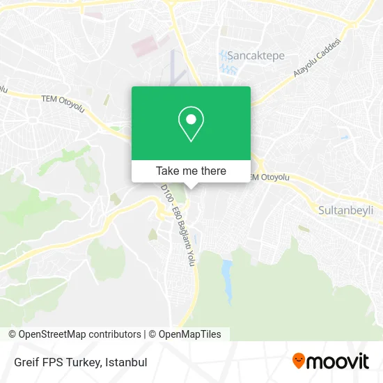 Greif FPS Turkey map