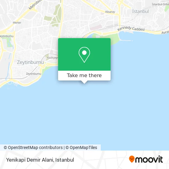 Yenikapi Demir Alani map