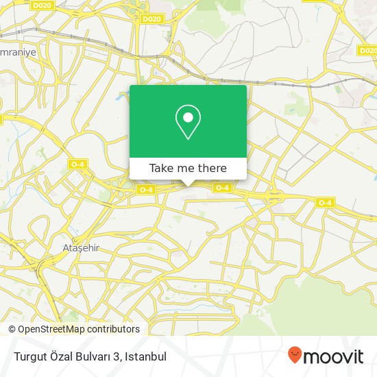 Turgut Özal Bulvarı 3 map