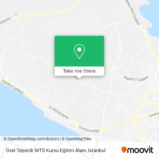 Özel Tepecik MTS Kursu Eğitim Alanı map