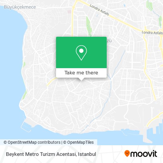 Beykent Metro Turizm Acentasi map