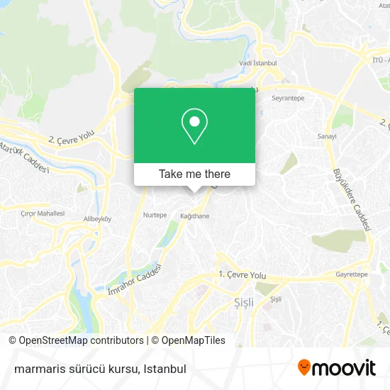 marmaris sürücü kursu map
