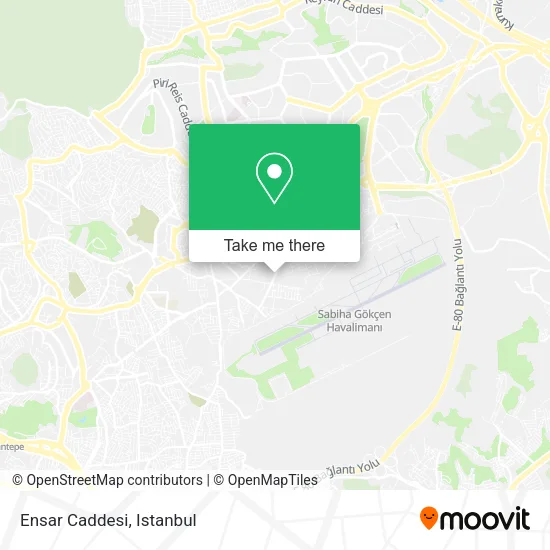 Ensar Caddesi map