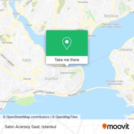 Sabri Acarsoy Saat map