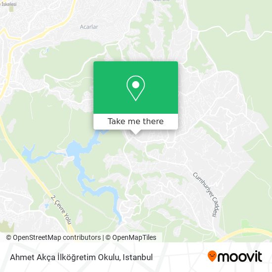 Ahmet Akça İlköğretim Okulu map