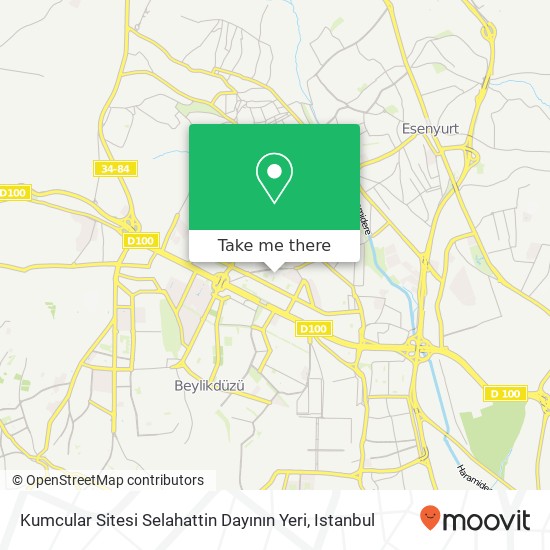 Kumcular Sitesi Selahattin Dayının Yeri map