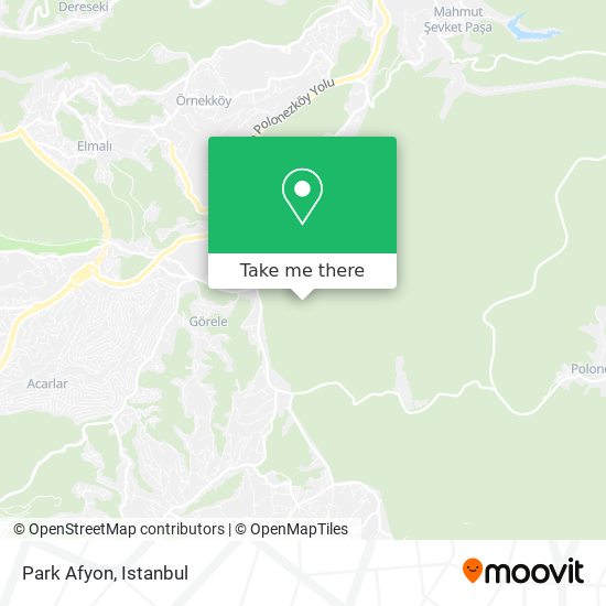 Park Afyon map