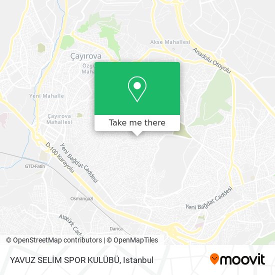 YAVUZ SELİM SPOR KULÜBÜ map