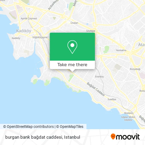 burgan bank bağdat caddesi map