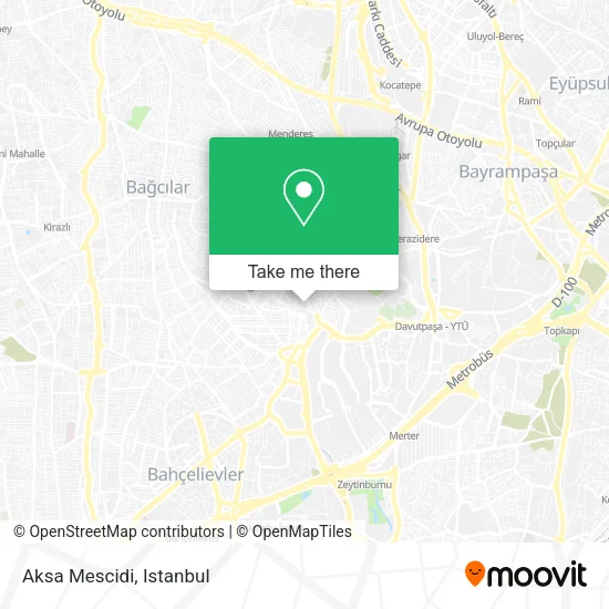 Aksa Mescidi map