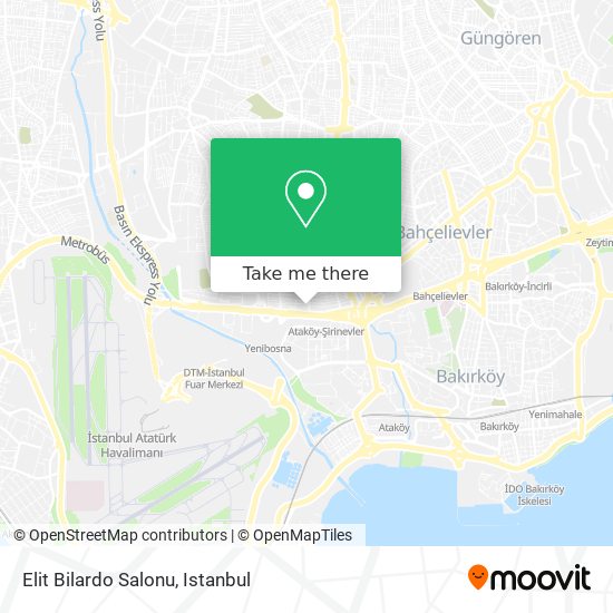 Elit Bilardo Salonu map