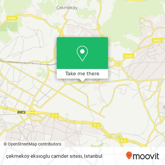 çekmekoy eksıoglu camder sıtesı map