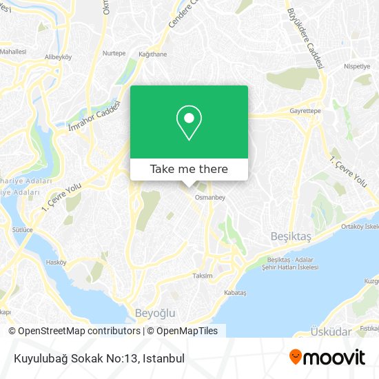 Kuyulubağ Sokak No:13 map