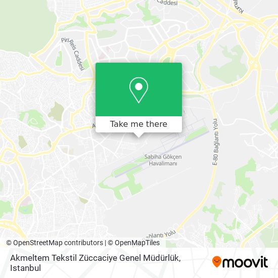 Akmeltem Tekstil Züccaciye Genel Müdürlük map