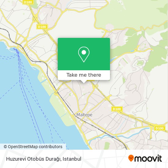 Huzurevi Otobüs Durağı map