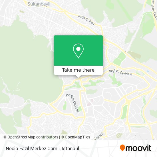 Necip Fazıl Merkez Camii map