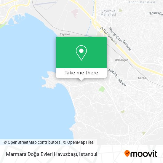 Marmara Doğa Evleri Havuzbaşı map