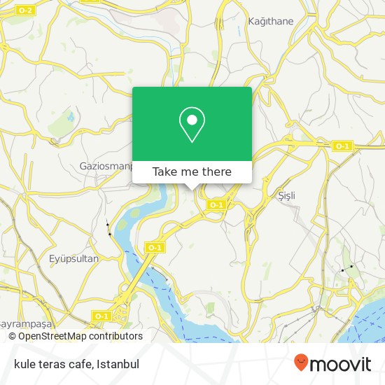 kule teras cafe map