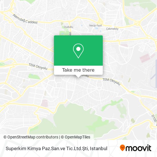 Superkim Kimya Paz.San.ve Tic.Ltd.Şti map