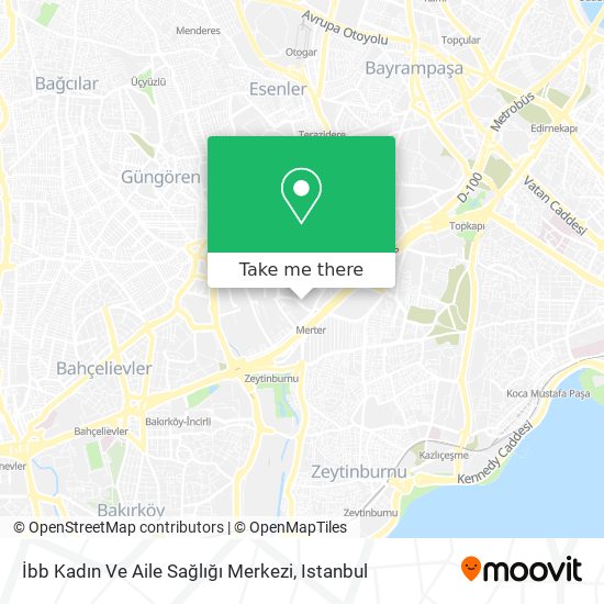 İbb Kadın Ve Aile Sağlığı Merkezi map